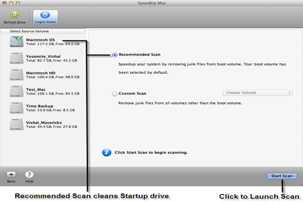 stellar speedUp Mac Platinum Screenshot 2